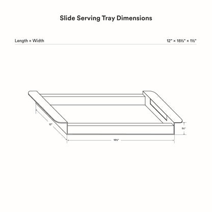 Slide Serving Tray