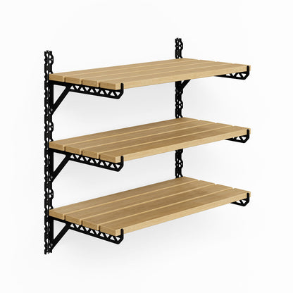 Studly Wall Storage 2x6 Shelf System (3 Shelf)