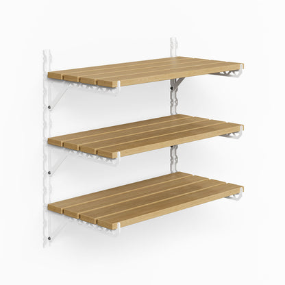 Studly Wall Storage 2x6 Shelf System (3 Shelf)