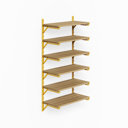 Studly Wall Storage 2x6 Shelf System (6 Shelf)