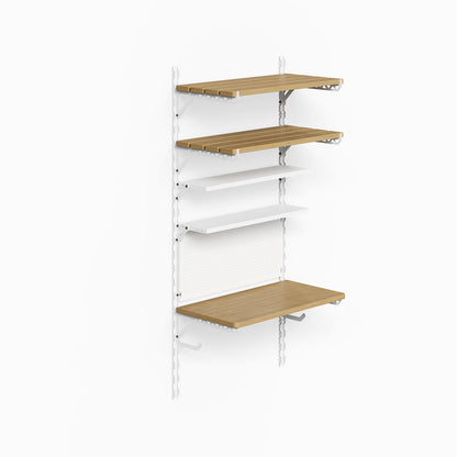Studly Wall Storage Workbench & 2x6 Shelf System