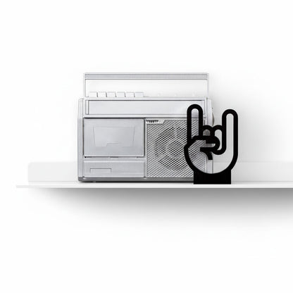 Tromso FM1 Steel Floating Shelf - B&W