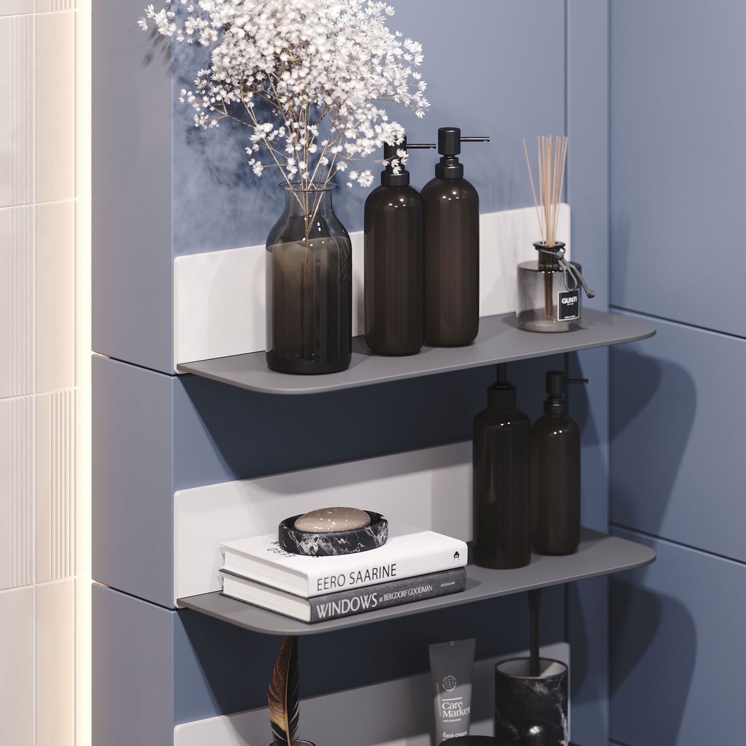 Tromso RADius FM5 Steel Floating Shelf