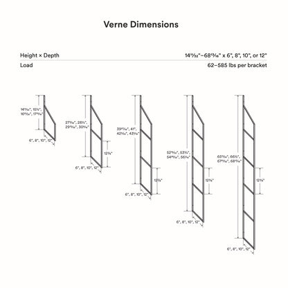 Verne Arsenic 2 Tiered Shelf