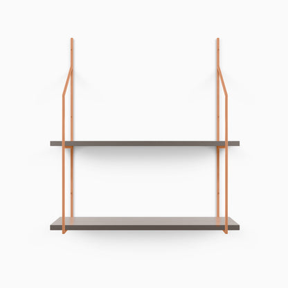 Verne Arsenic 2 Tiered Shelf