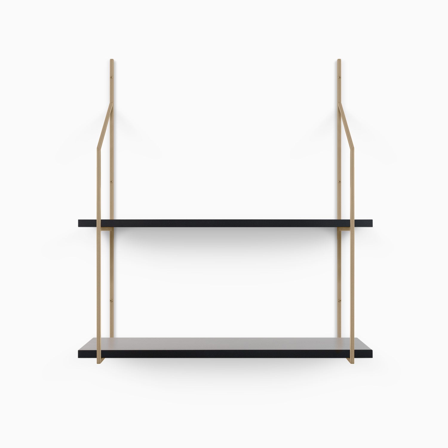 Verne Black Tiered Shelf (2T Grandparent)