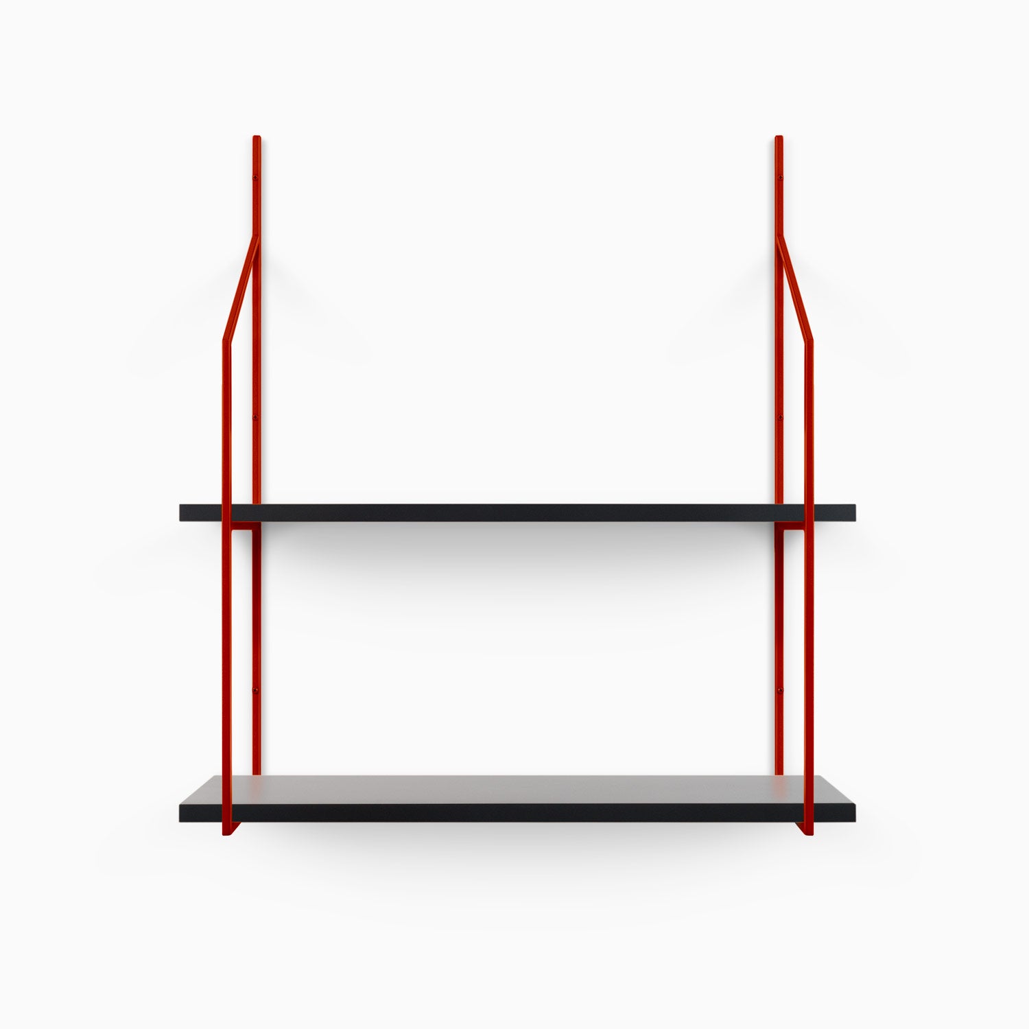 Verne Black 2 Tiered Shelf