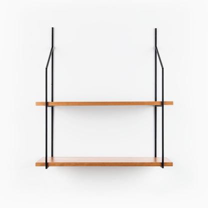 Verne Cherry 2 Tiered Shelf