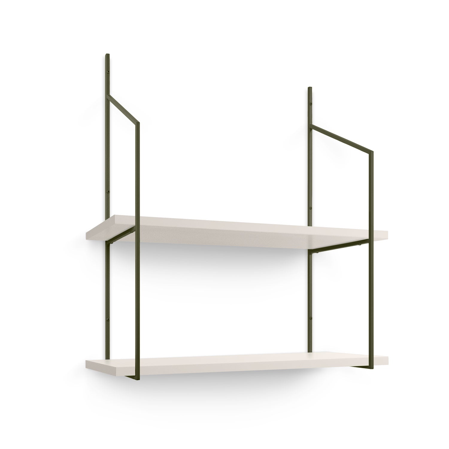 Verne Concretey 2 Tiered Shelf