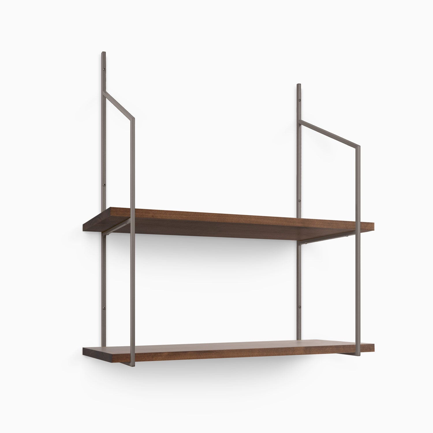 Verne Espresso 2 Tiered Shelf