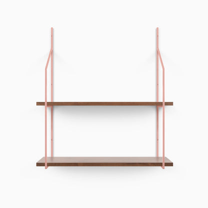 Verne Espresso Tiered Shelf