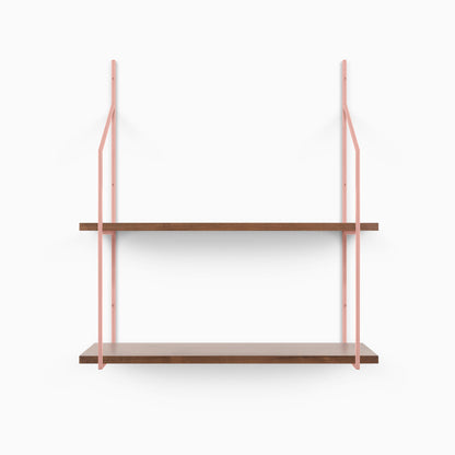 Verne Espresso 2 Tiered Shelf