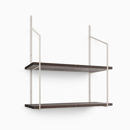 Verne Espresso Tiered Shelf