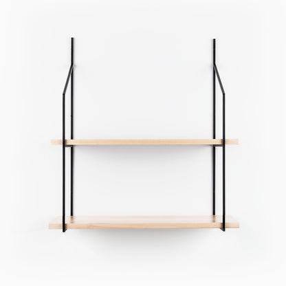 Verne Maple 2 Tiered Shelf