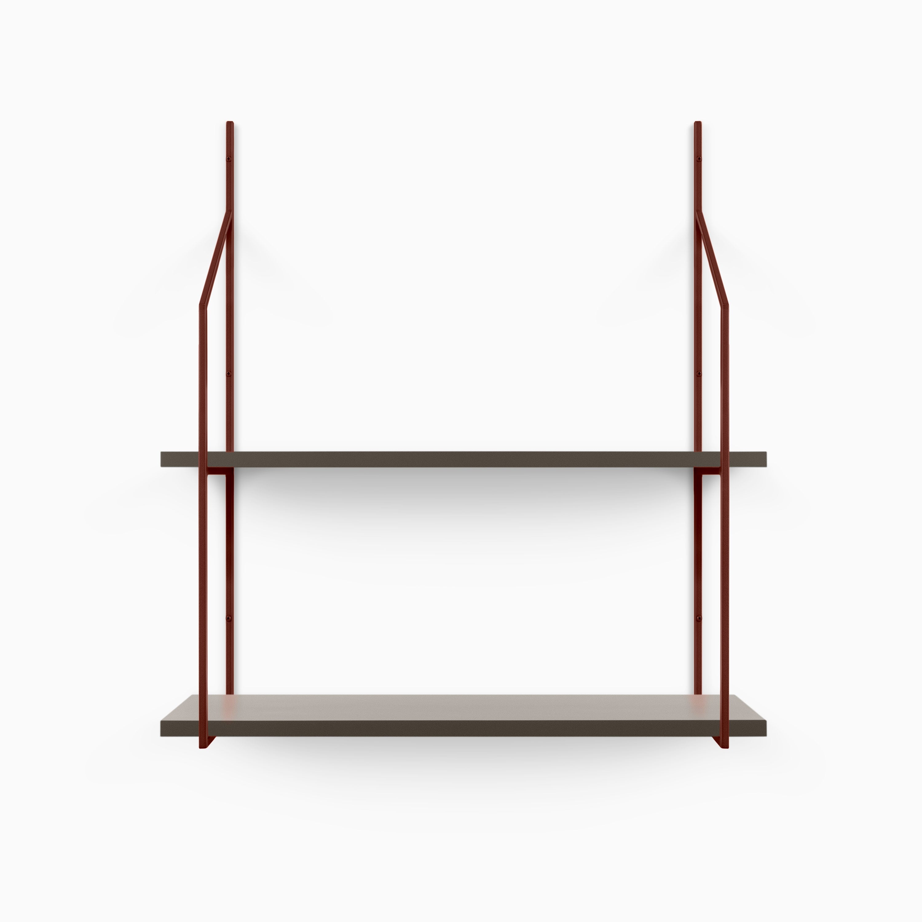 Verne Tungsten 2 Tiered Shelf