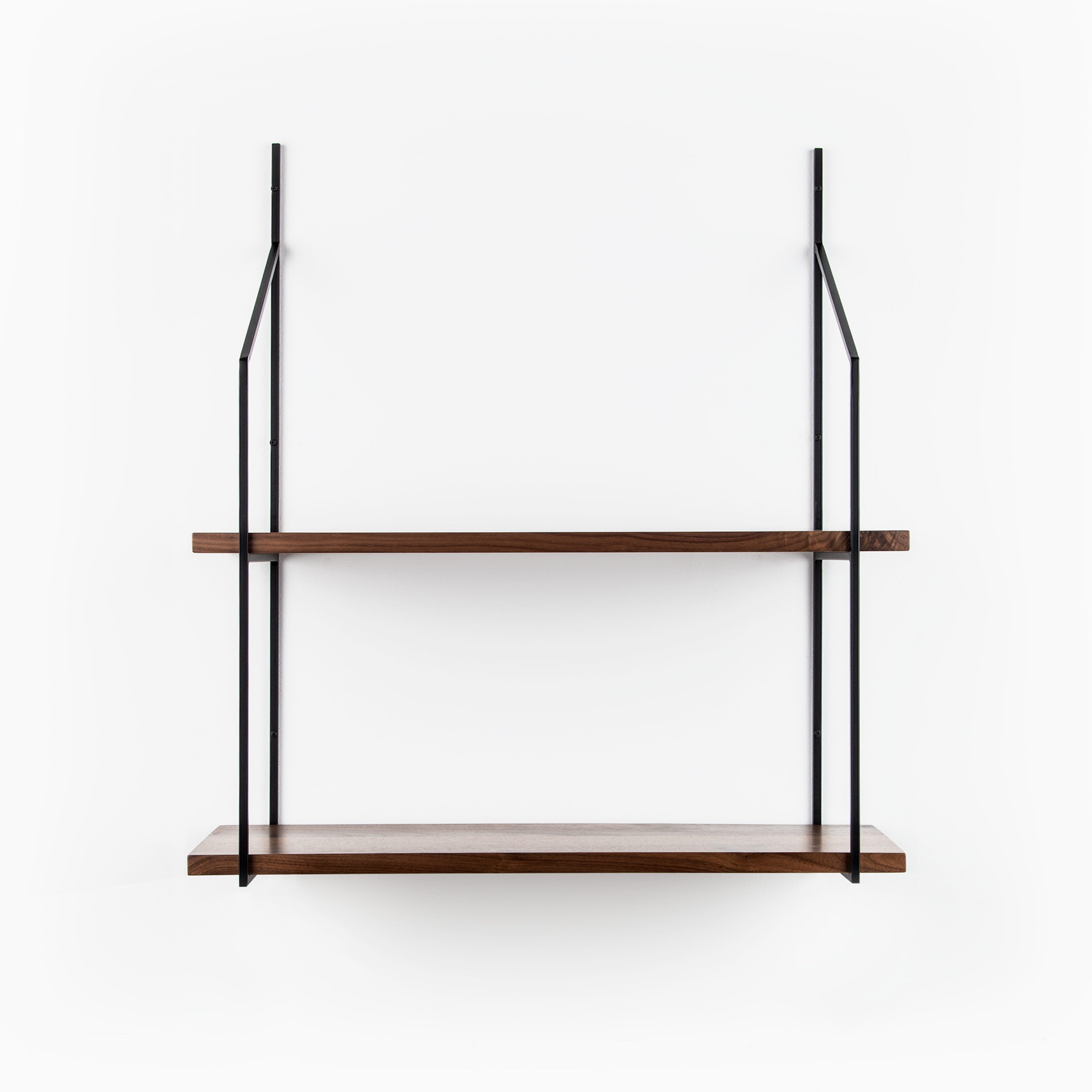 Verne Walnut Tiered Shelf (2T Grandparent)