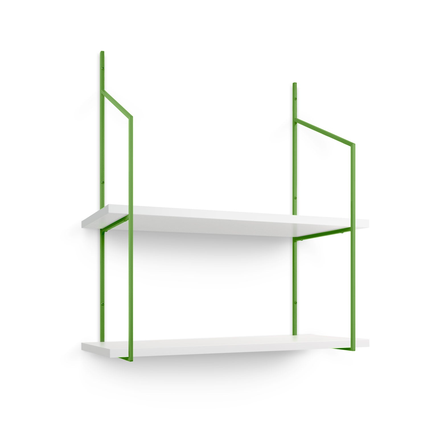 Verne White 2 Tiered Shelf