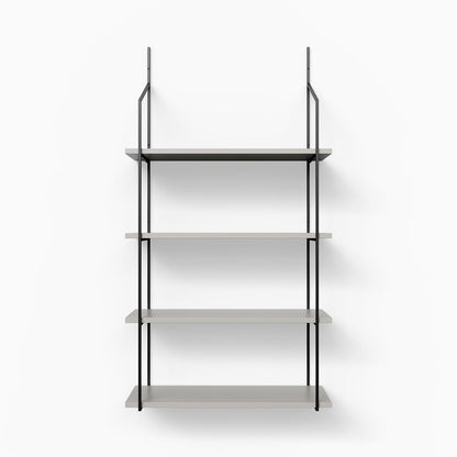 Verne Concretey 4 Tiered Shelf