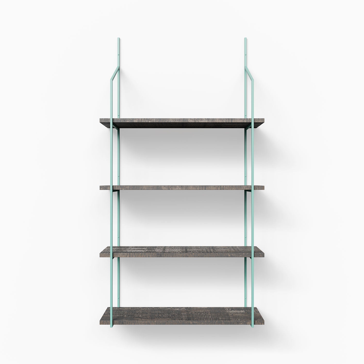 Verne Hatch Grey Rustic Tiered Shelf (4T Grandparent)