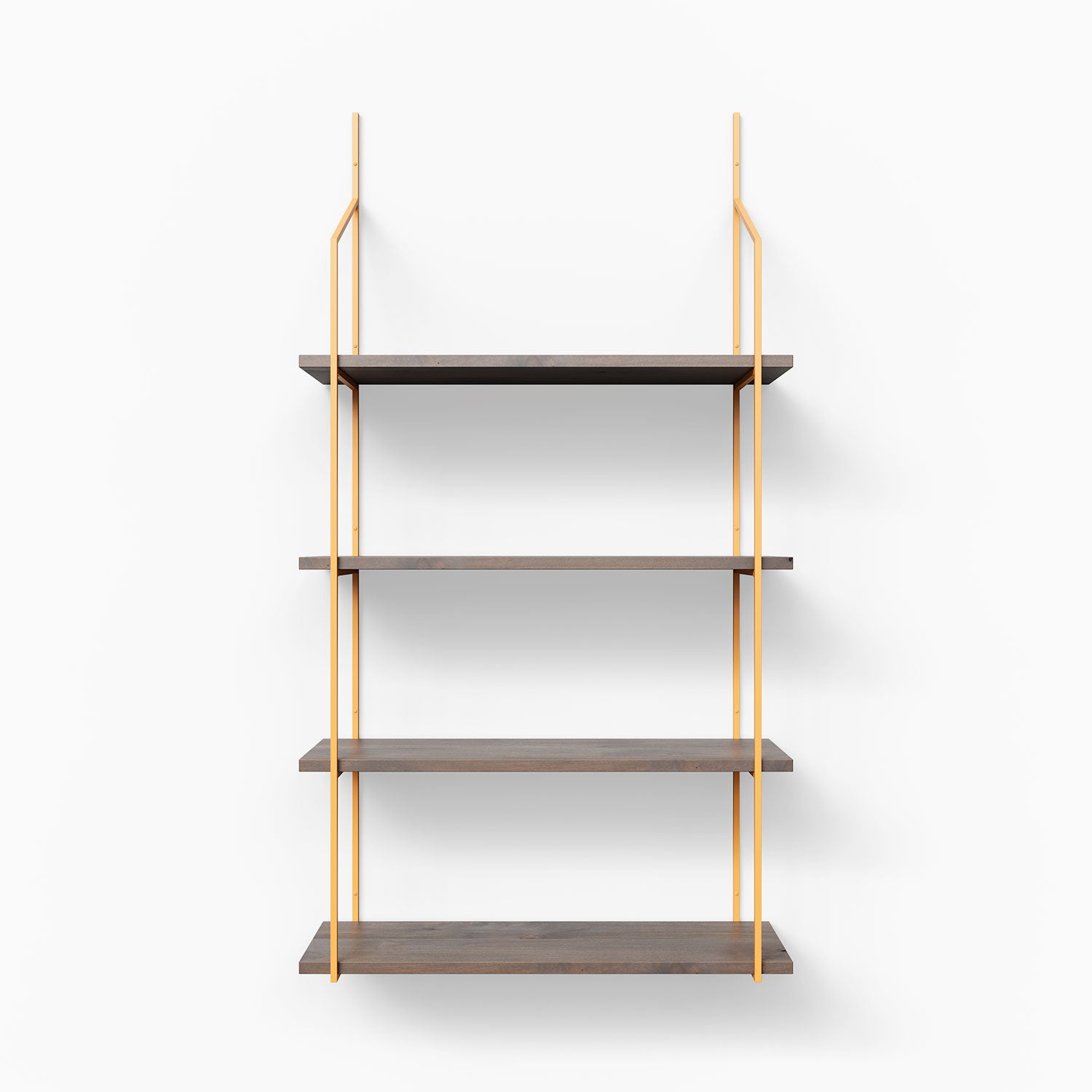 Verne Hatch Grey 4 Tiered Shelf