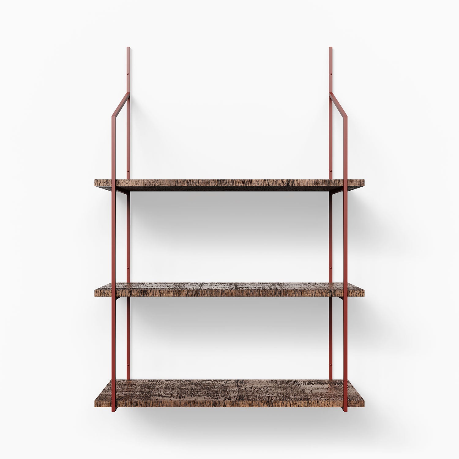 Verne Nutmeg Rustic Tiered Shelf (3T Grandparent)