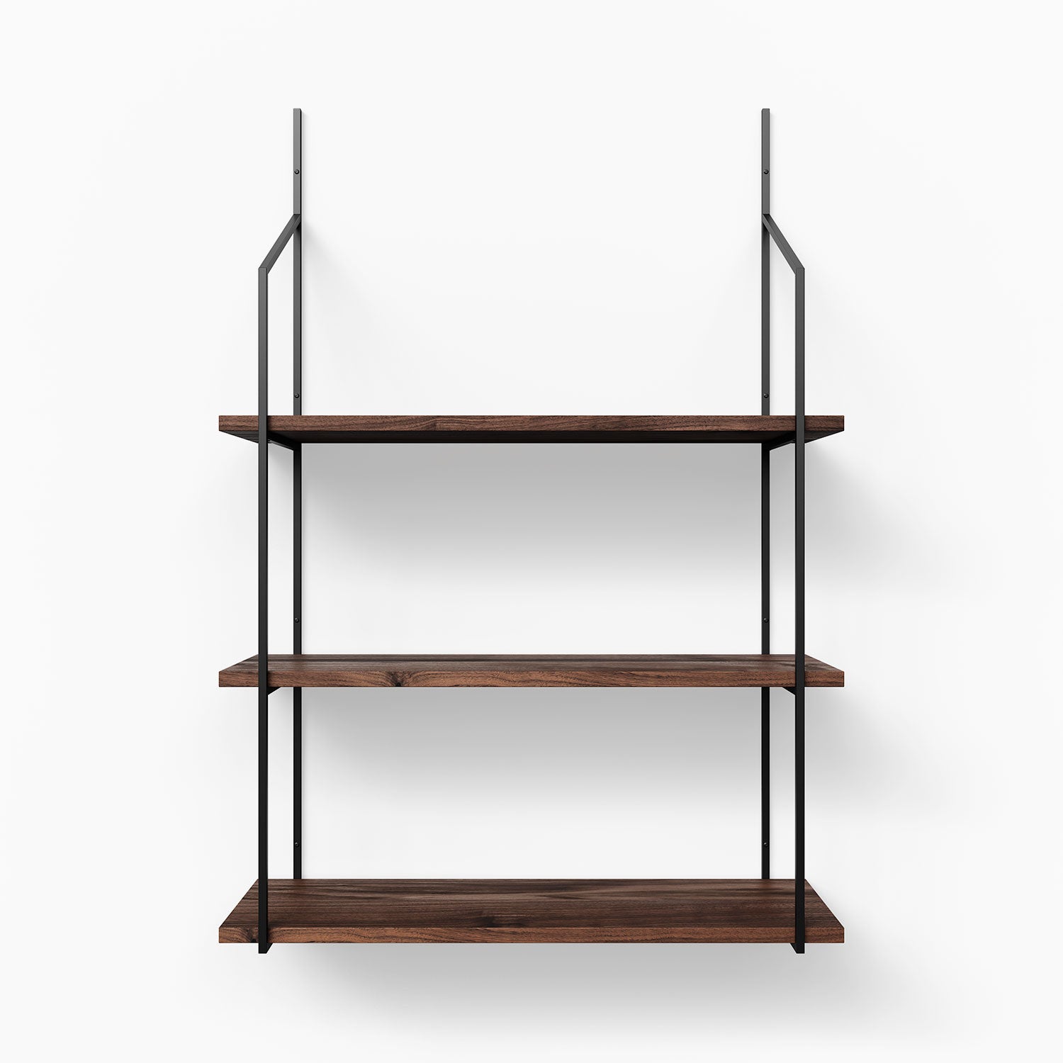 Verne Walnut Tiered Shelf (3T Grandparent)