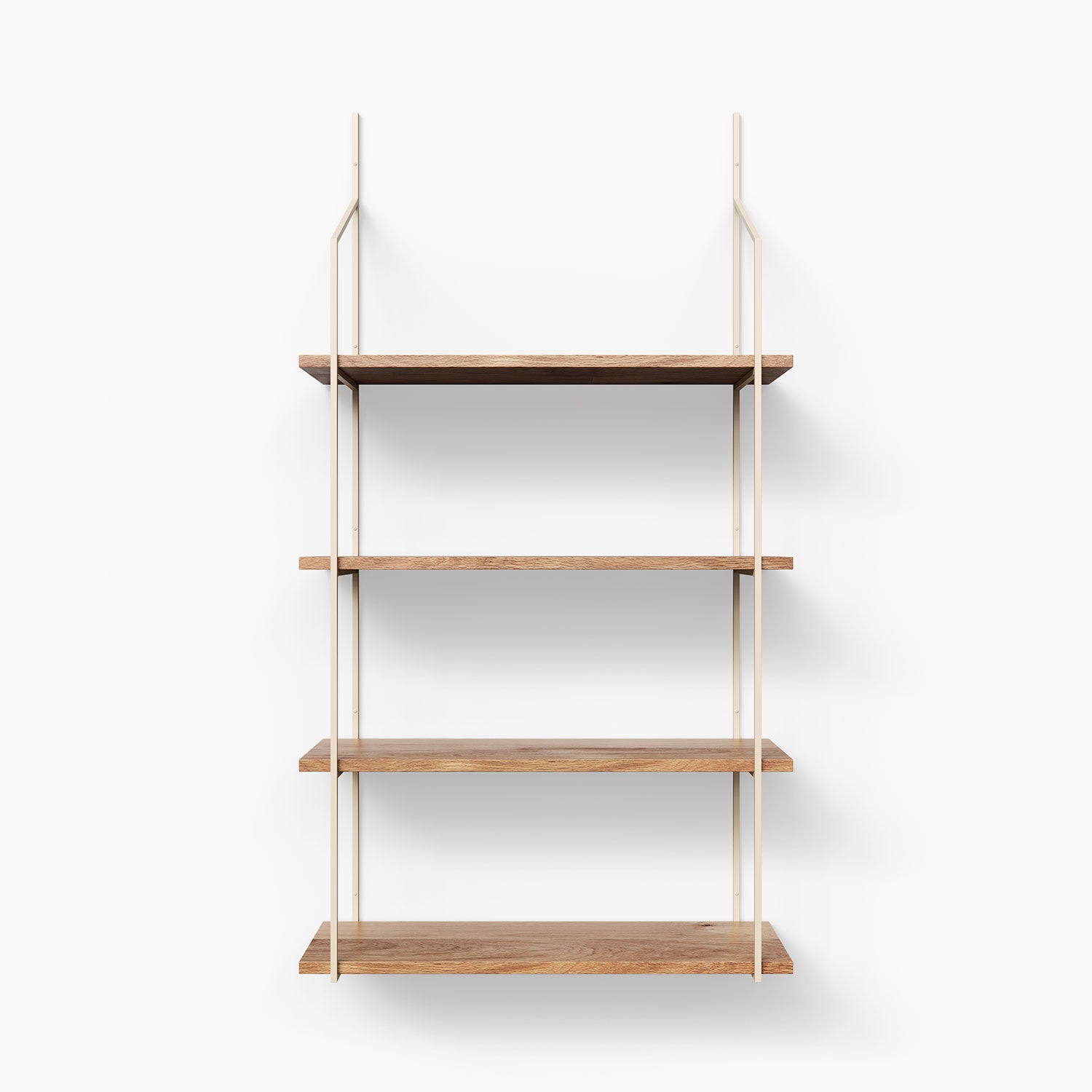 Verne White Oak 4 Tiered Shelf