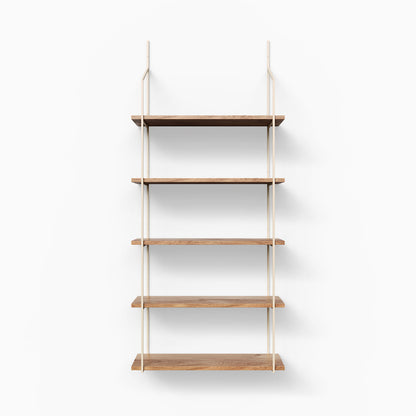 Verne White Oak 5 Tiered Shelf