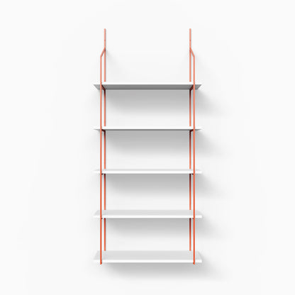 Verne White 5 Tiered Shelf