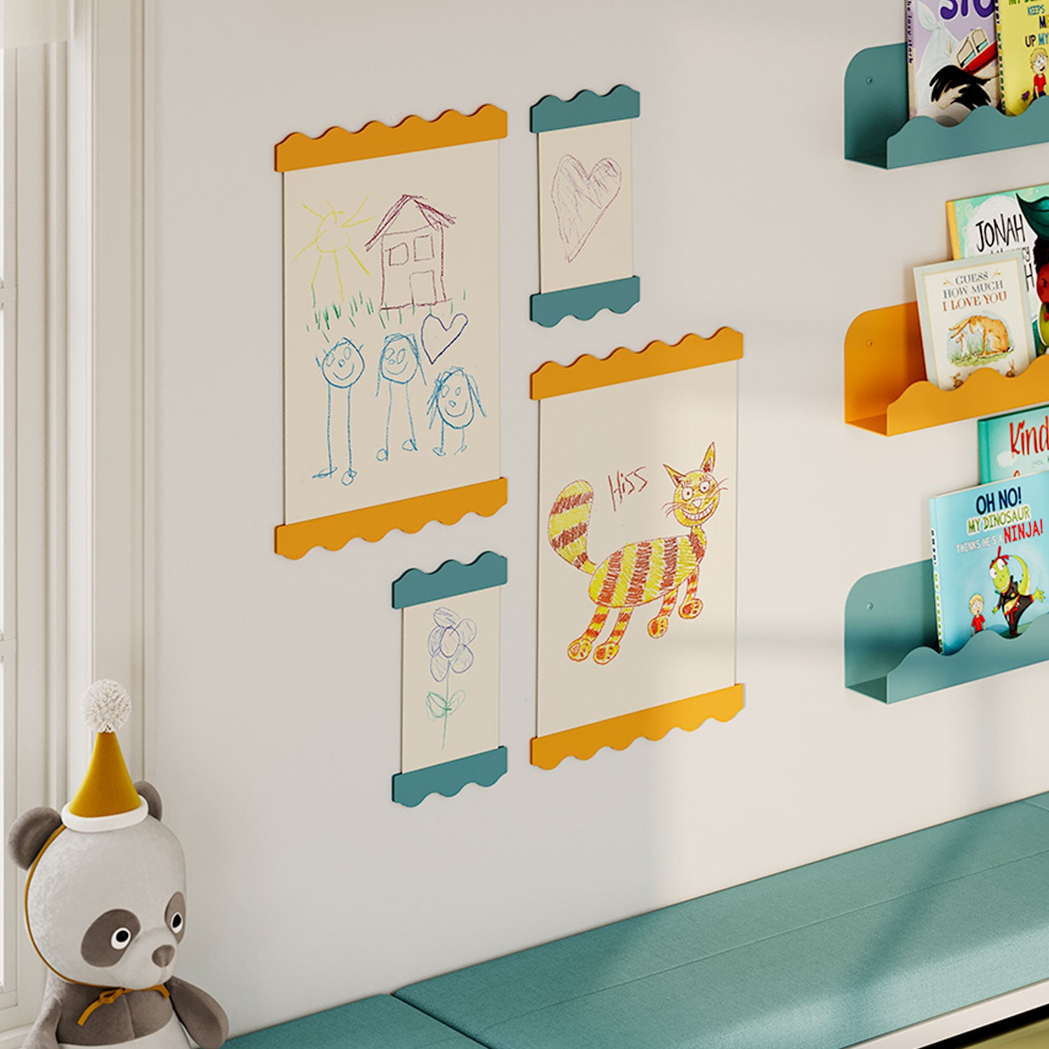 Wave Magnetic Print Hanging System